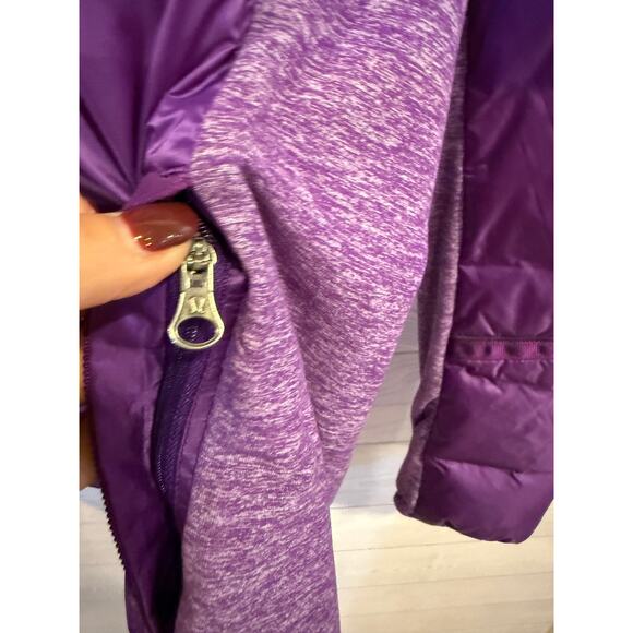 Lululemon First Mile  Jacket Size Dark Magenta Purple Winter run Coat - Picture 8 of 11
